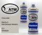 Preview: Chevrolet, Medium Marblehead Metallic, 03 / WA9924: 400ml Sprühdose + 400ml Klarlack - Set, von ATW Autoteile West.